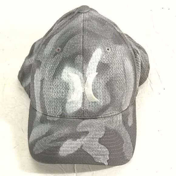 Hurley Flexfit Silver Graffiti  Spray Paint Surf Skate Cap Hat - Picture 3 of 8